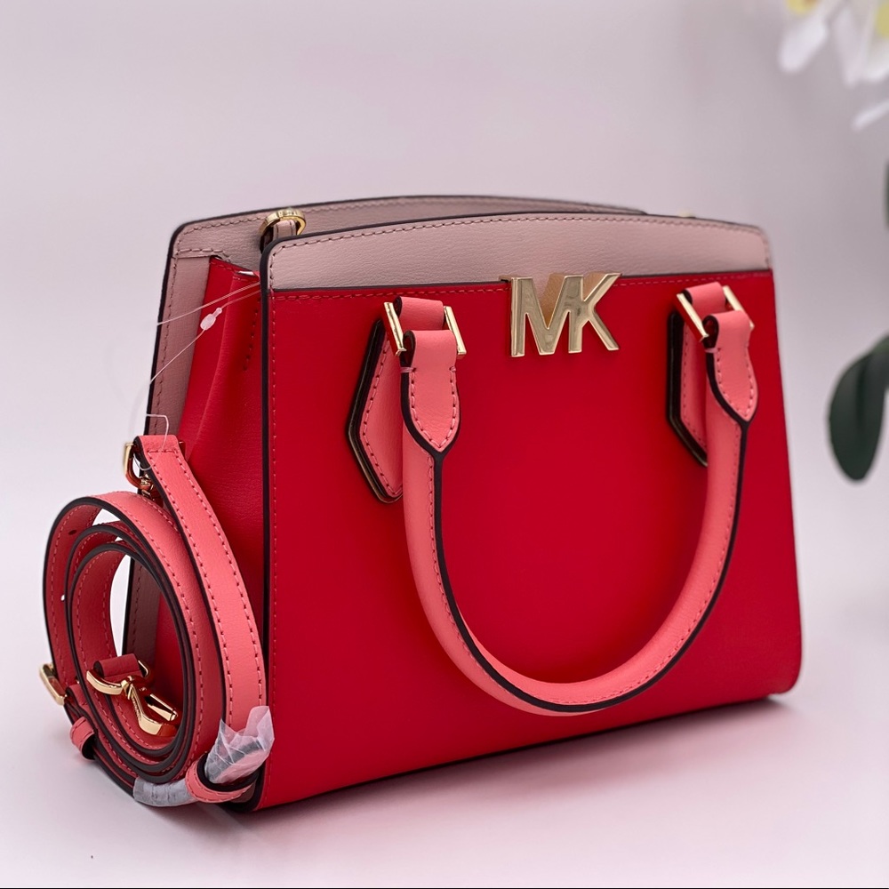 Michael Kors Mott Satchel Crossbody - Picture 2 of 12